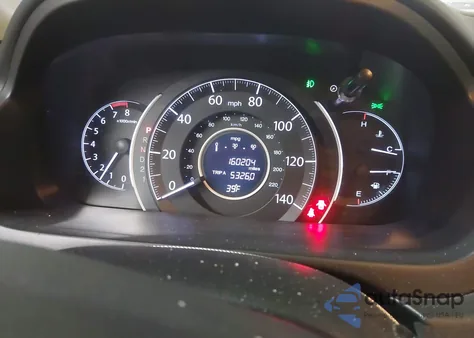 2013 Honda Cr-V Ex-L from USA, damaged, VIN 2HKRM4H76DH647497